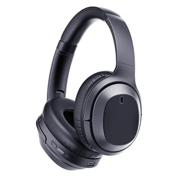 Монтаж на главата на слушалки с активно шумопотискане с двойно подаване Bluetooth 5.0 безжична стереофоническая музикални слушалки ANC