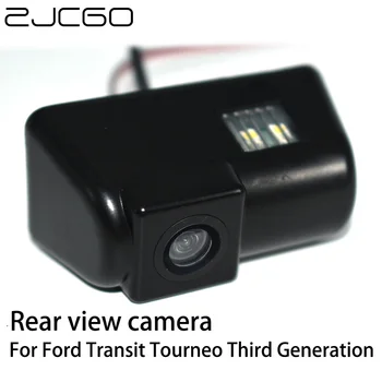 ZJCGO Автомобилна Камера за Нощно Виждане за Обратно виждане за Паркиране за Задно виждане за Форд Tourneo Connect T-Series Transit 150 250 350 350HD