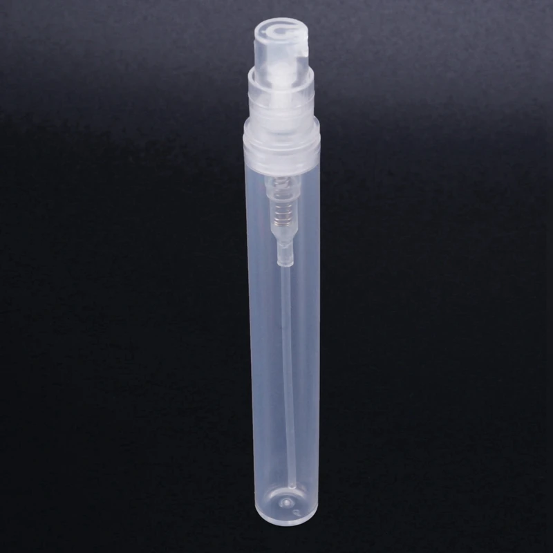 200 бр 5 мл Празен прозрачен пластмасов спрей, спрей парфюм за грим, бутилка за еднократна употреба - 1
