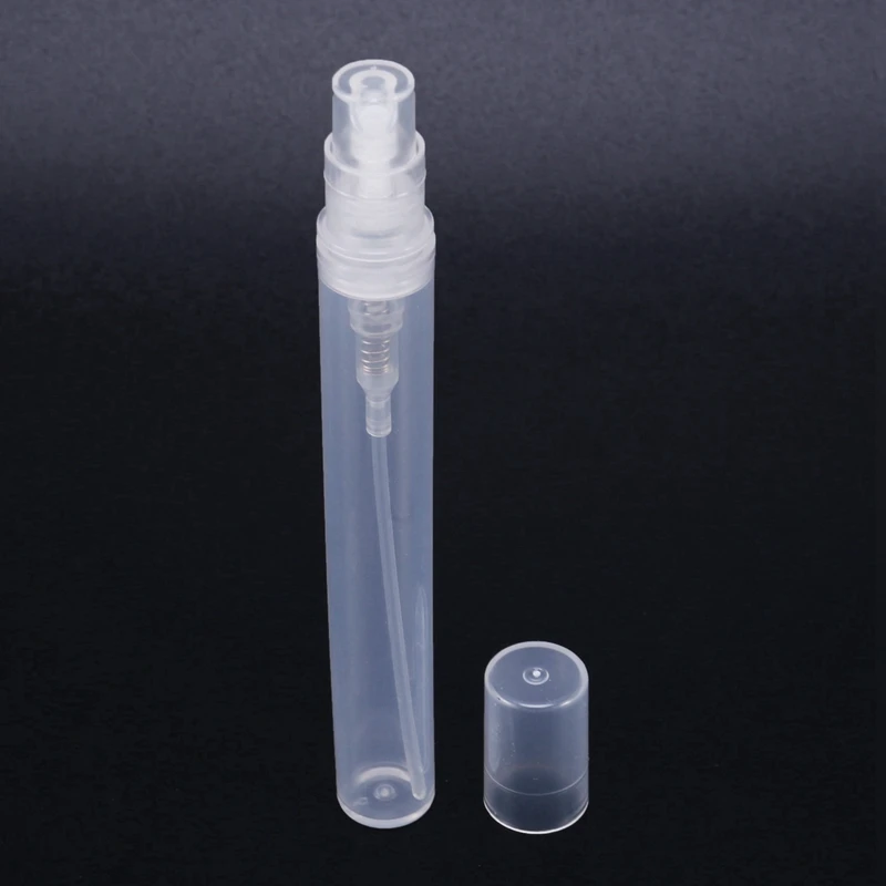 200 бр 5 мл Празен прозрачен пластмасов спрей, спрей парфюм за грим, бутилка за еднократна употреба - 4