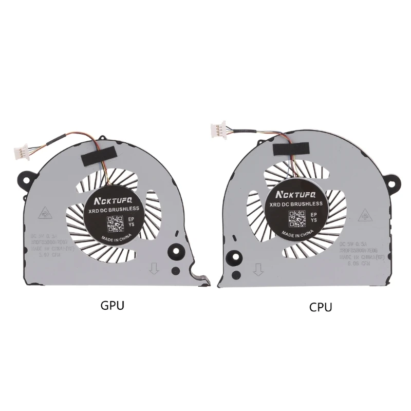 2023 Новата Смяна Новия процесор на Лаптоп GPU ПРОЦЕСОР + Вентилатор за Охлаждане на Радиатора на GPU за Inspiron G7 15 7577 7588 0H98CT 02PH36 Компютърен Охладител - 0