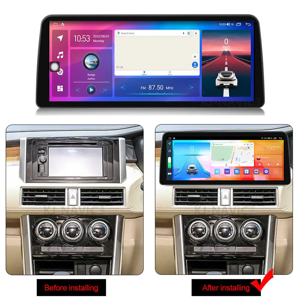 Android 13 за Mitsubishi Xpander 2017-2020 радиото в автомобила 12,3 инча GPS навигация BT Carplay мултимедиен плейър домакин устройство - 5