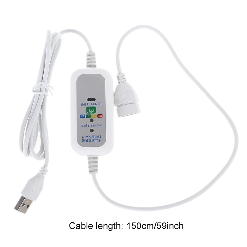 E9LB 1,5 м дистанционно управление с Функцията за синхронизиране на включване изключване на захранващия Кабел за USB Вентилатор USB led лампи и други USBустройств - 5