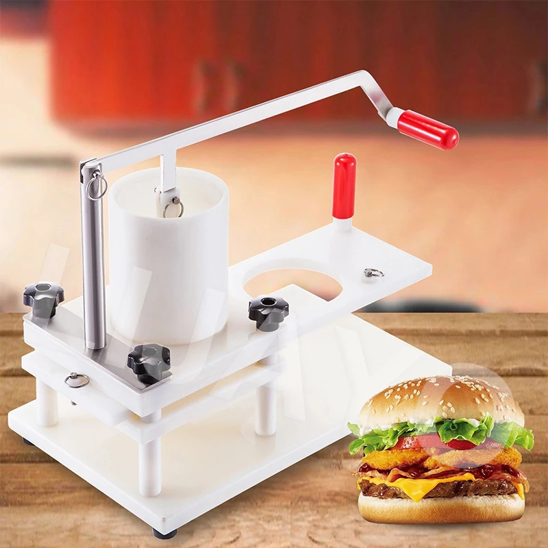 LIJAYO през Цялата преса за приготвяне на бургери с незалепващо покритие, машина за готвене на говеждо месо пай, кухненски инструмент за приготвяне на бургери за хамбургери - 3