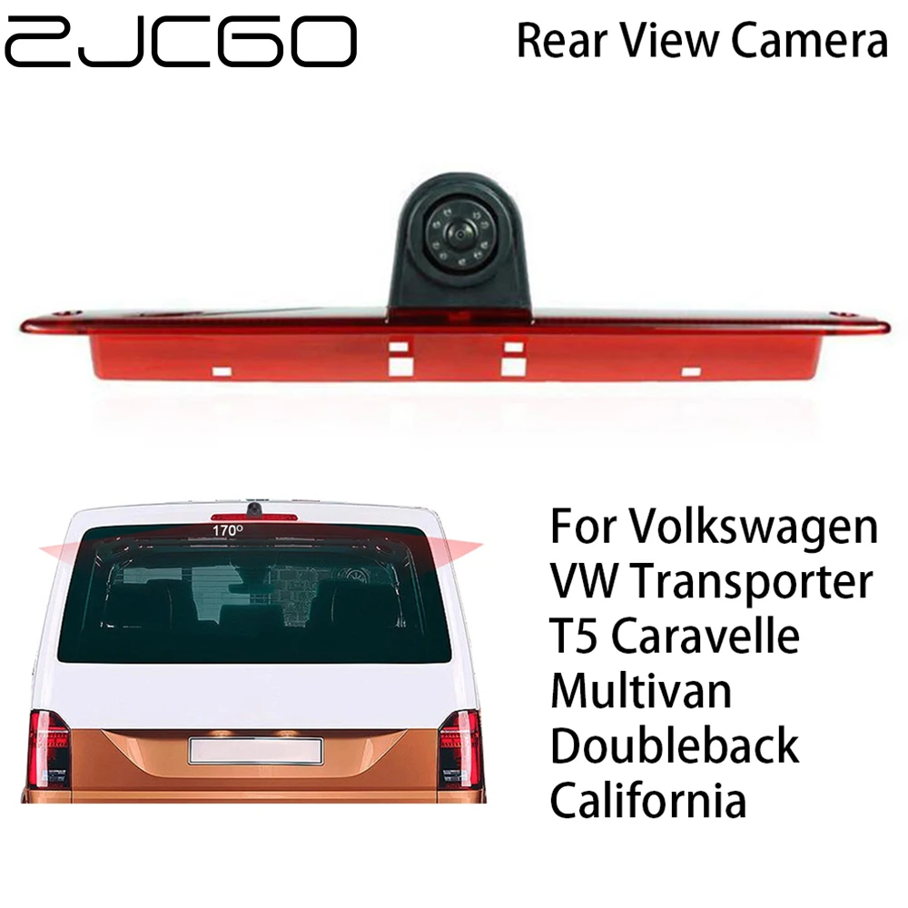 ZJCGO камера за задно виждане за паркиране за задно виждане за Volkswagen VW Превозвачът T5 Caravelle Multivan Doubleback California - 0