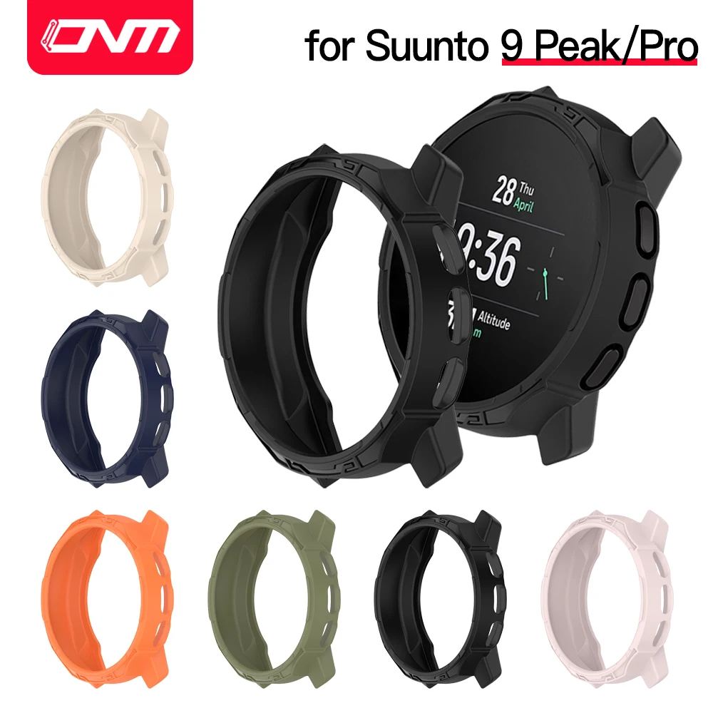 Защитен калъф за умни часовници Suunto 9 Peak Защитна броня мек силиконов калъф с аксесоари за Suunto 9 Peak Pro - 0