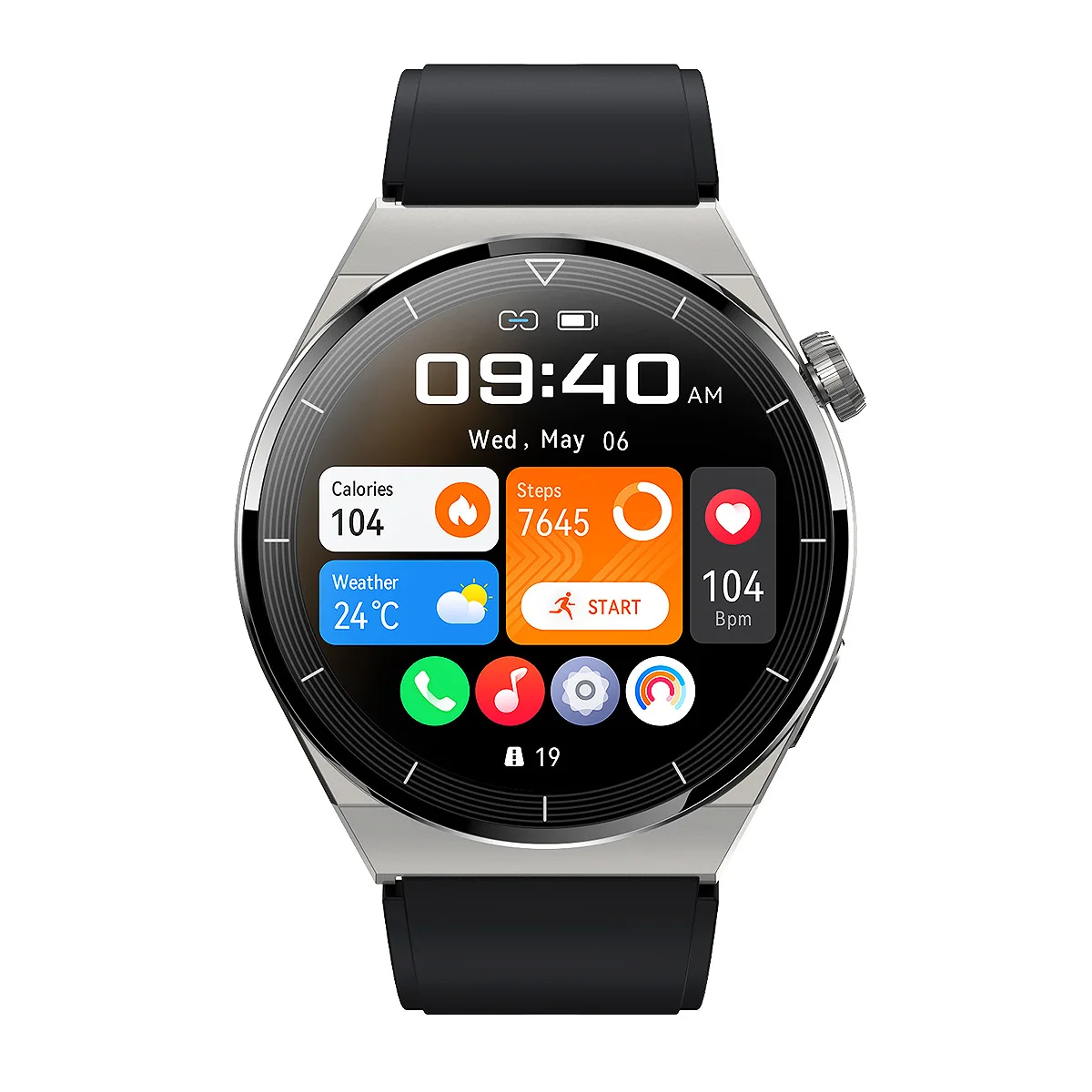 Новите смарт часовници Bluetooth talk sports монитор на сърдечната честота NFC часовници - 3