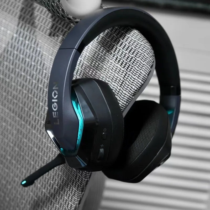 Слушалки Lenovo H5 безжични слушалки с шумоподавляющим микрофон за обучения музикални слушалки с Bluetooth са слушалки за геймъри  - 1