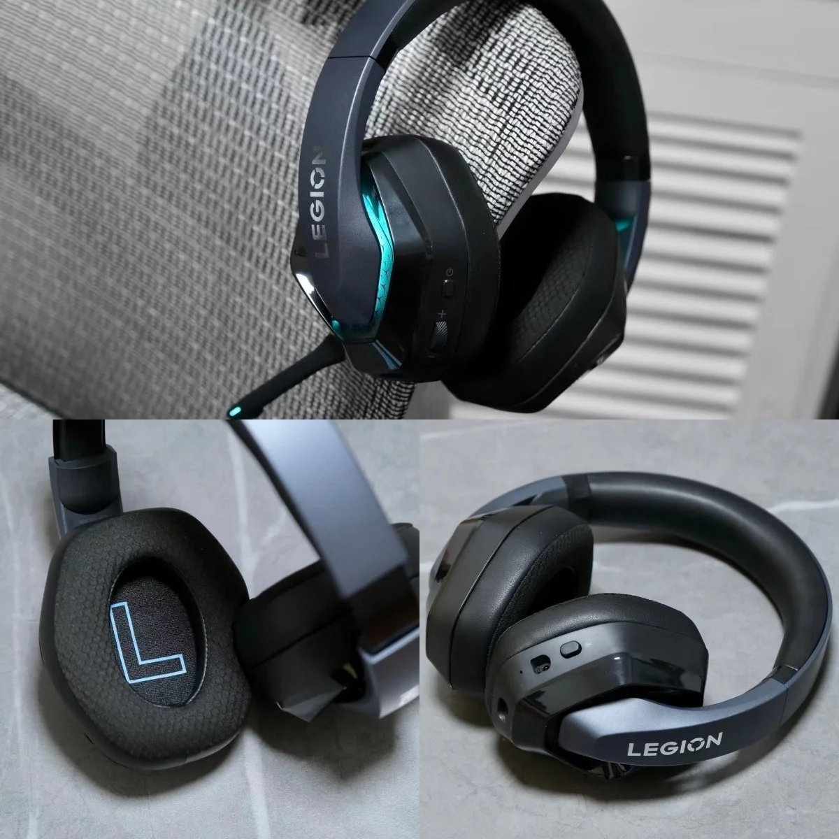 Слушалки Lenovo H5 безжични слушалки с шумоподавляющим микрофон за обучения музикални слушалки с Bluetooth са слушалки за геймъри  - 4