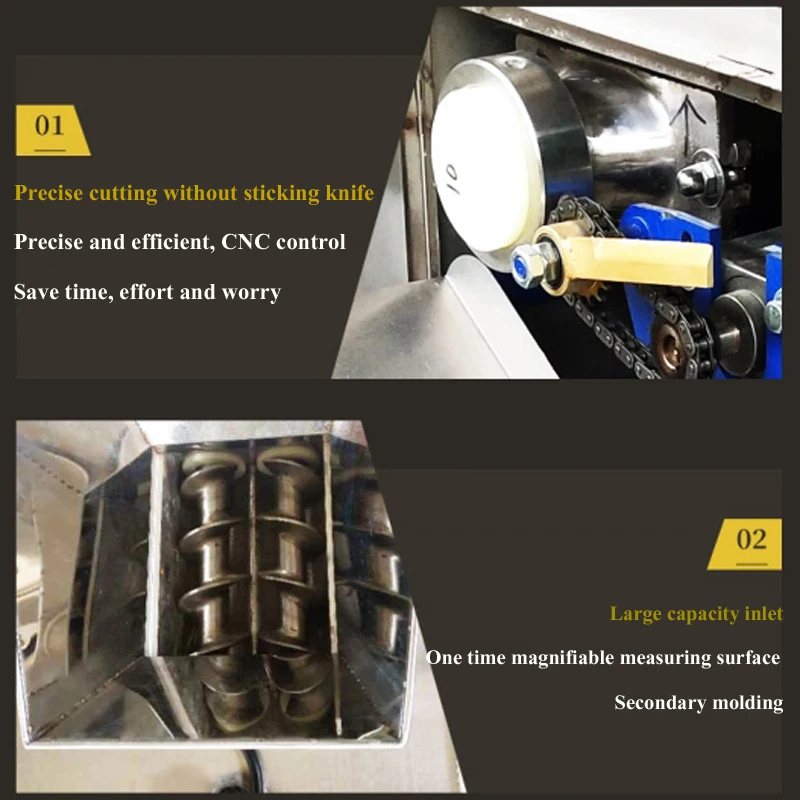 Тестоделитель Автоматична машина за рязане на тесто от неръждаема стомана за търговски теста - 4