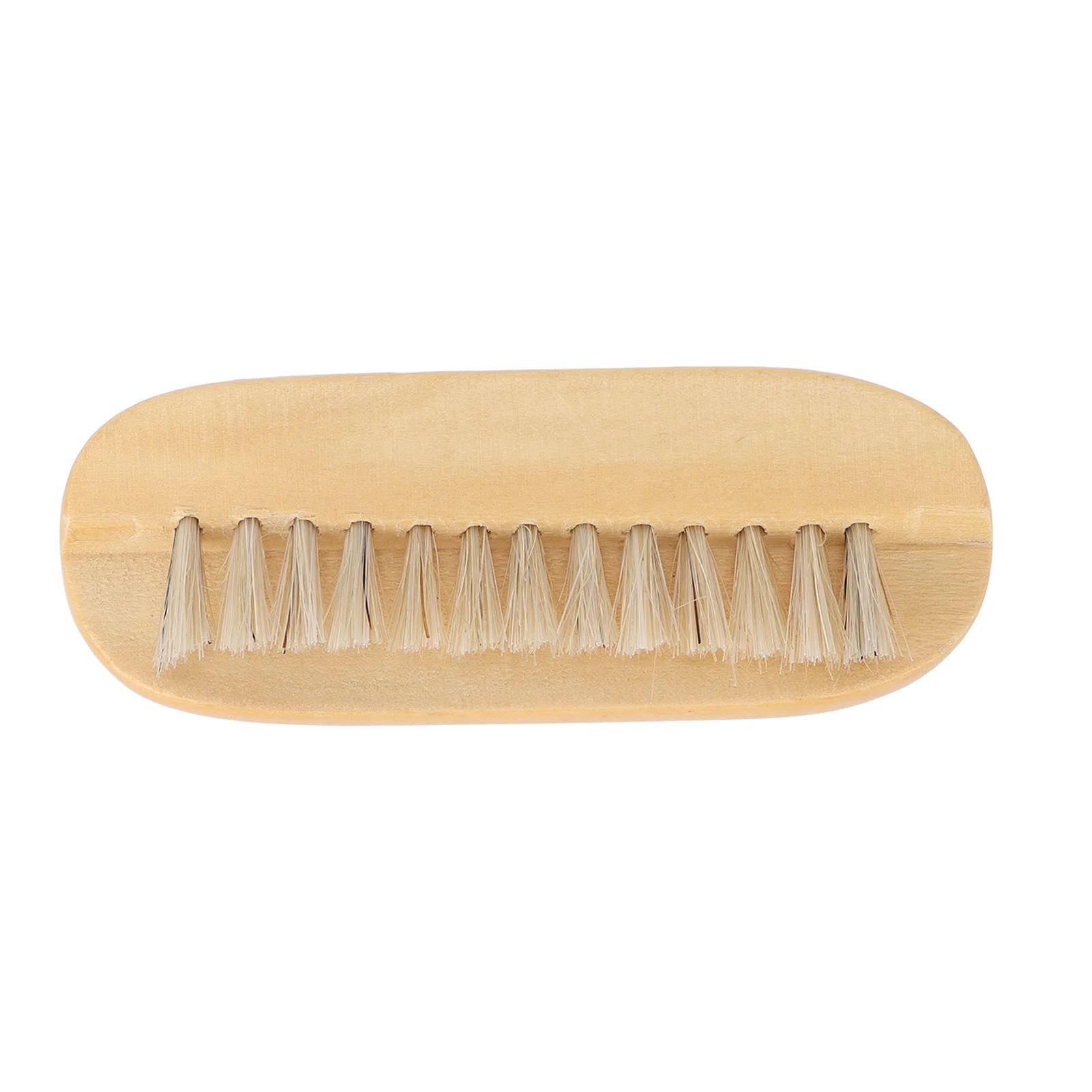 Четка за нокти богат на функции дървена двустранен четка за почистване на нокти за мъже и жени - 2