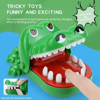 Z5, играчки със зъби на крокодил за деца, игри с аллигатором, кусающим пръст на зъболекар. Забавна Игра За Партита И деца На Късмета си, Обръща Играчки